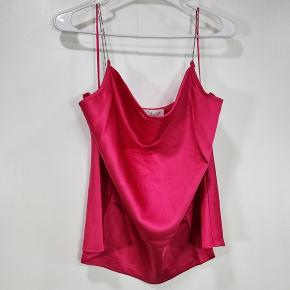 Fuchsia womens top size M - Picture 3 of 5
